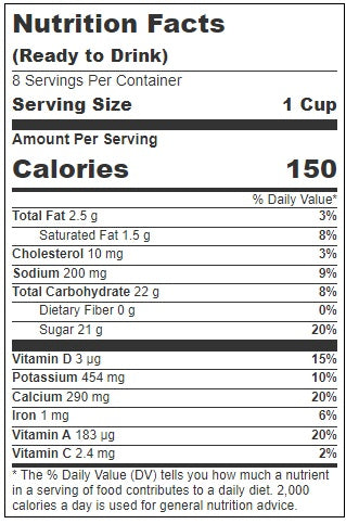 Organic Valley Lactose Free 1% Low fat Chocolate Milk, 64 oz