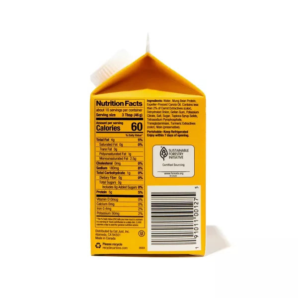 JUST Egg Plant Based Egg, 16 oz