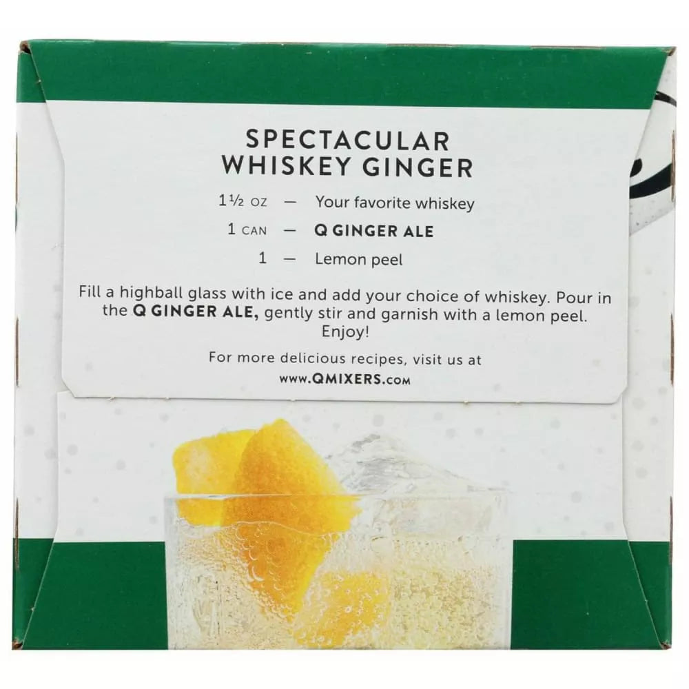 Q Tonic Ginger Ale, 4 Count