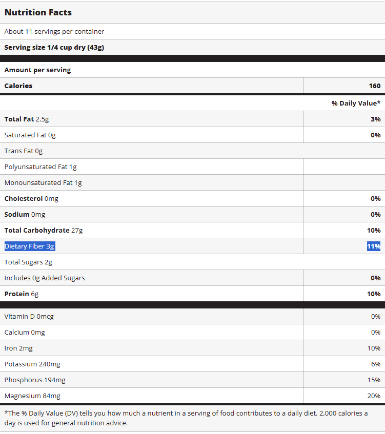 Cadia Organic White Quinoa, 16 oz