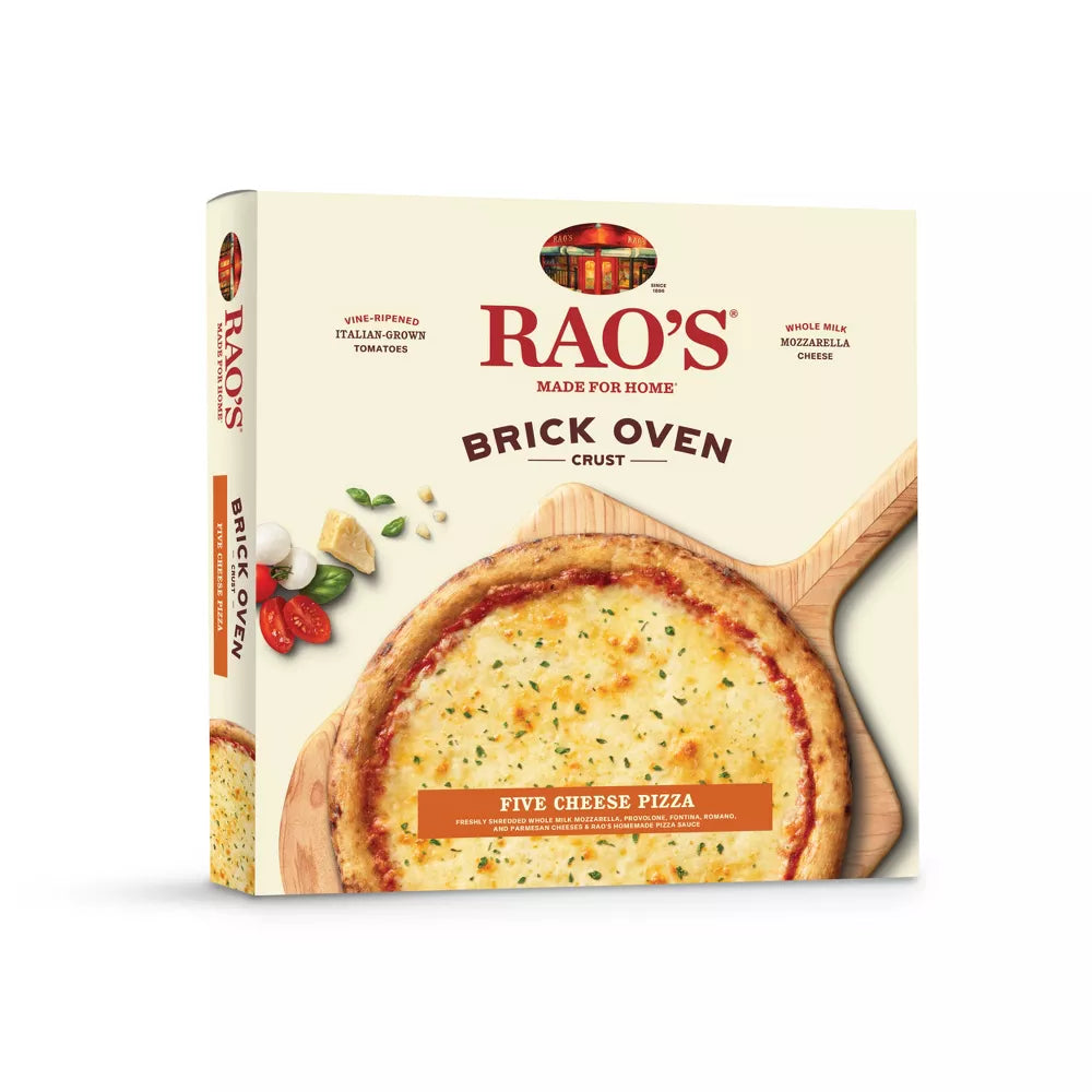 Rao's Made for Home Brick Oven Crust 5 Cheese Frozen Pizza, 18.3 oz