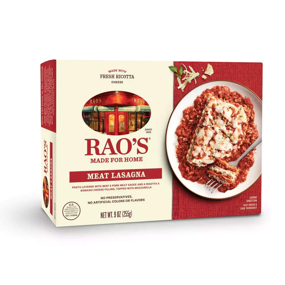 Rao's Frozen Made For Home Meat Lasagna, 9 oz