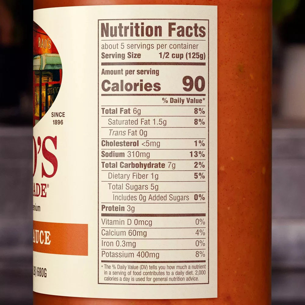 Rao's Homemade Creamy Vodka Sauce, 24 oz