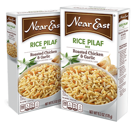 Near East Rice Pilaf Mix Roasted Chicken & Garlic, 6.3 oz