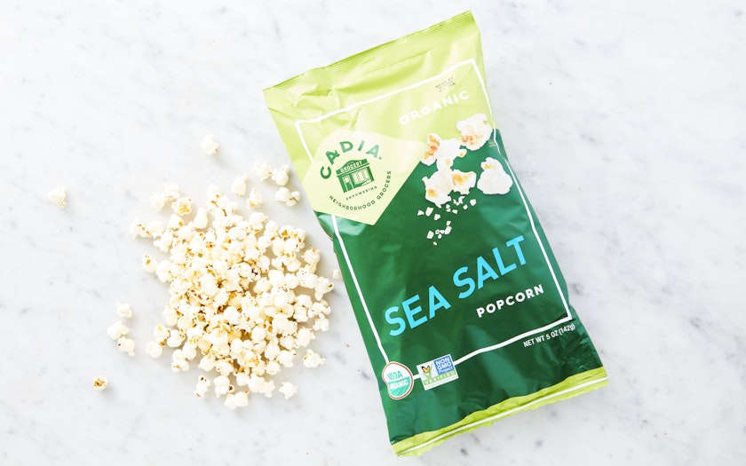 Cadia Organic Sea Salt Popcorn, 5 oz
