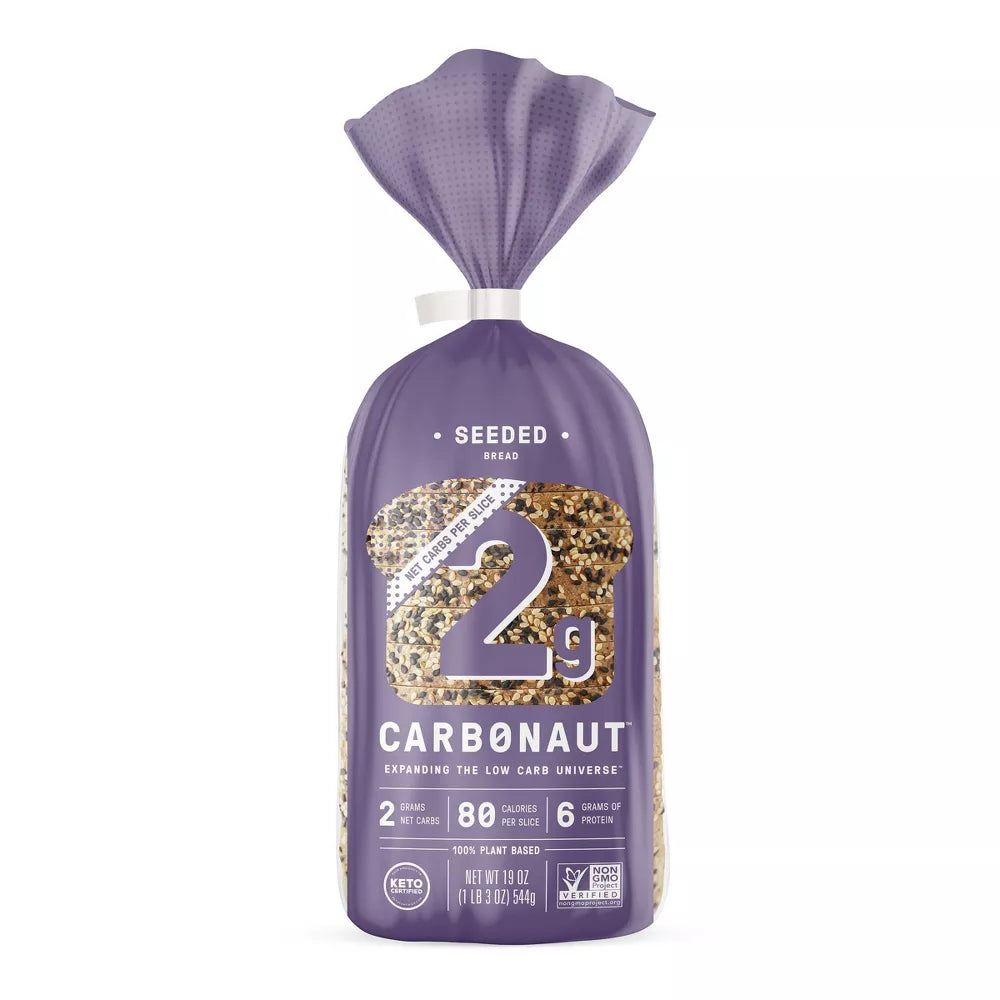 Carbonaut Low Carb Seeded Bread, 19 oz