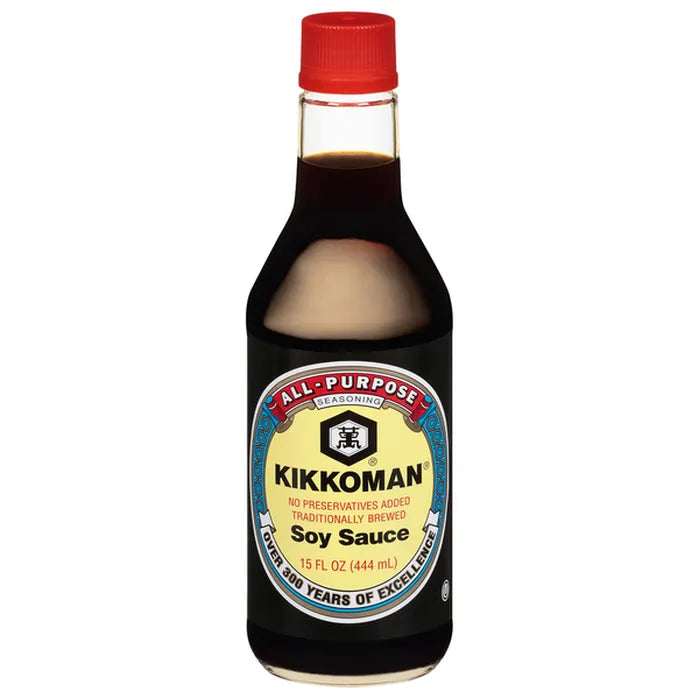Kikkoman All Purpose Soy Sauce, 15 oz