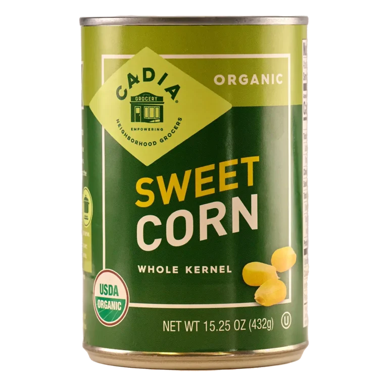 Cadia Organic Sweet Corn, 15 oz