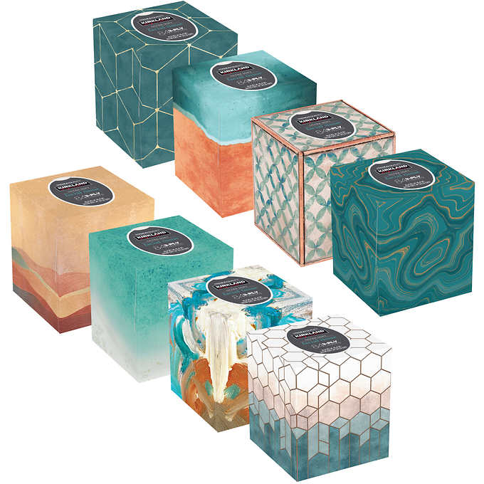 Kirkland Signature Ultra Soft Facial Tissue, 12 Count