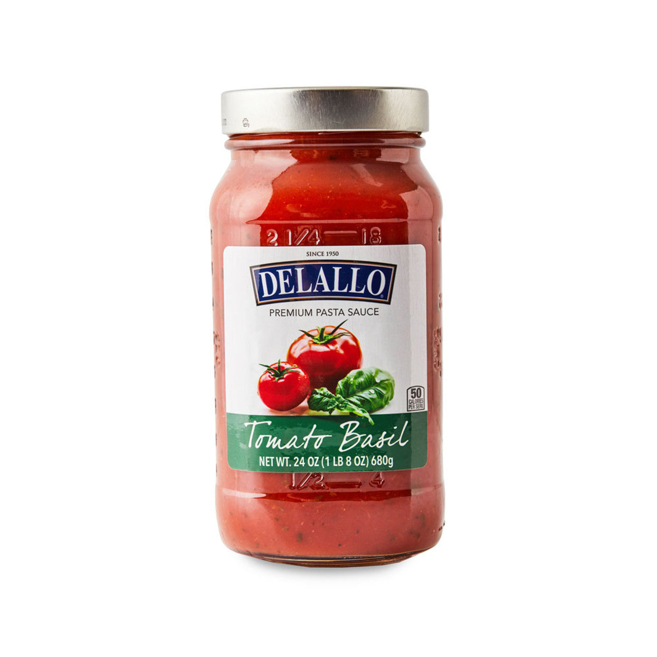 Delallo Premium Tomato Basil Sauce, 24 oz