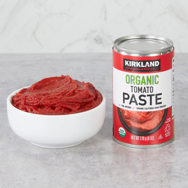 Kirkland Signature Organic Tomato Paste, 6 oz, 12 ct