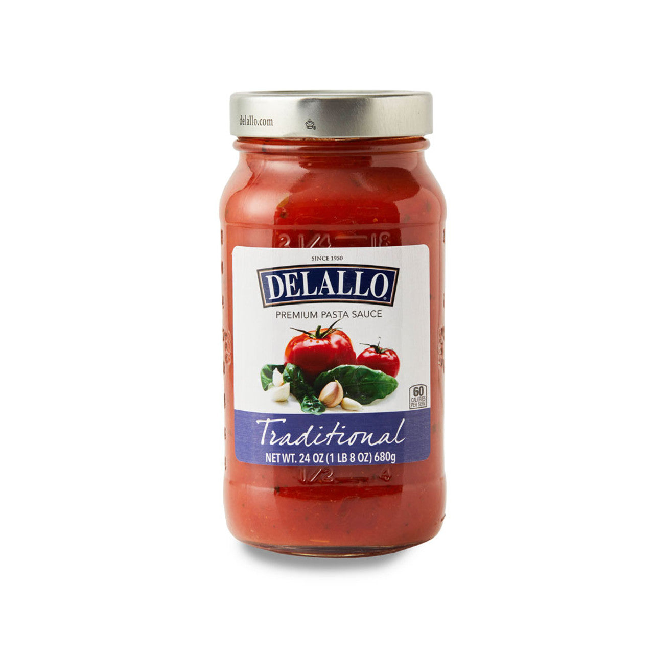 Delallo Premium Traditional Spaghetti Sauce, 24 oz
