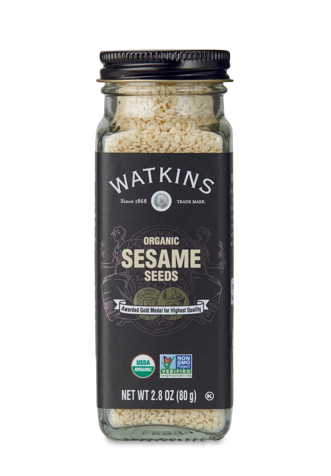 Watkins Organic Sesame Seeds, 2.8 oz