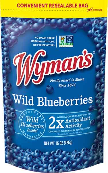 Wymans Wild Blueberries, 15 oz