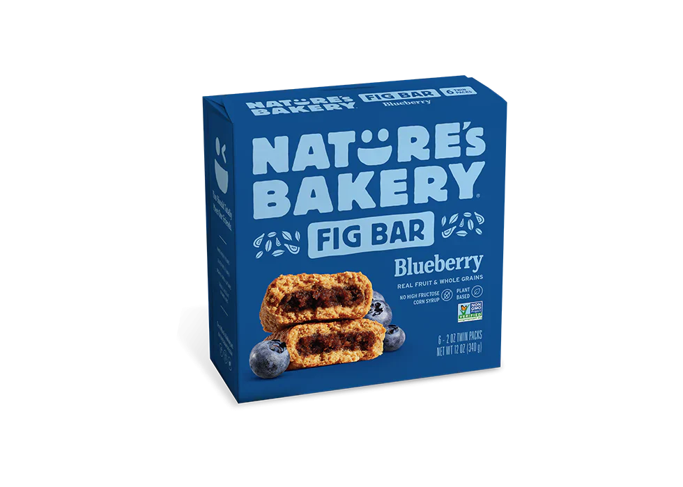 Nature's Bakery Whole Wheat Blueberry Fig Bars, 6 Count