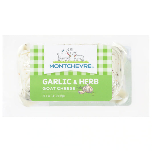 Montchevre Garlic & Herb Goat Cheese Log, 4 oz