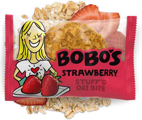 Bobo's Oat Bars Strawberry Stuff'd Oat Bites, 5 Count