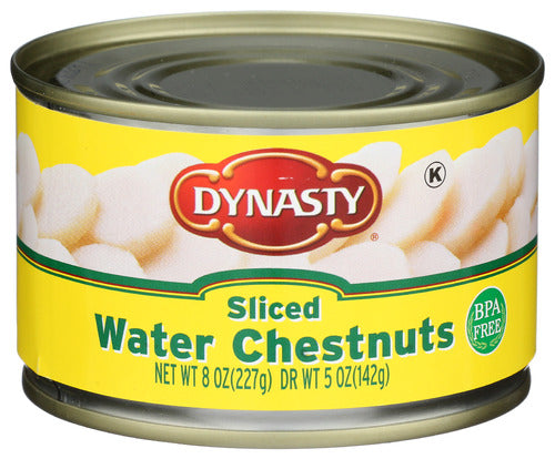 Dynasty Sliced Water Chestnuts, 8oz