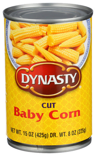 Dynasty Cut Baby Corn, 15 oz