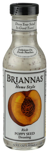 Brianna's Poppy Seed Dressing, 12 oz