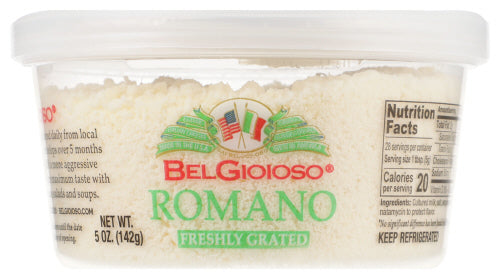 BelGioioso Romano Grated Cheese, 5 oz