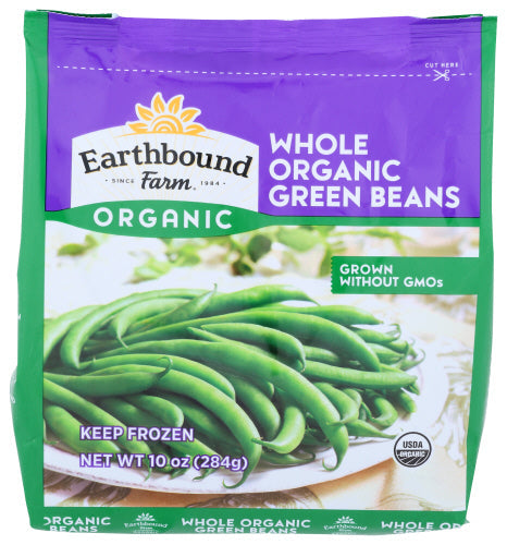 Earthbound Farms - Whole Organic Green Beans 10oz (Frozen)