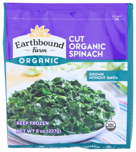 Earthbound Farms - Cut Organic Spinach 8oz (Frozen)