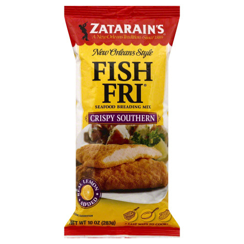 Zatarain's Crispy Southern Style Fish Fri Seasoning, 10 oz