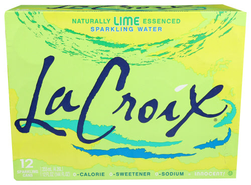 LaCroix Lime Sparkling Water 12 ct, 12 oz