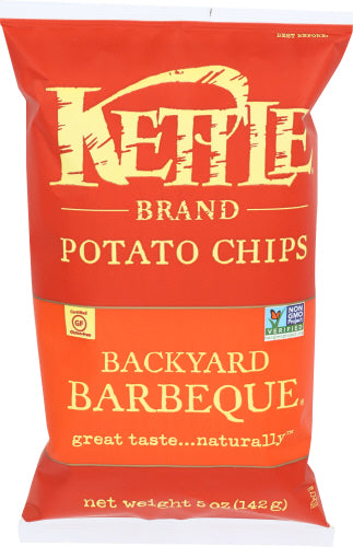 Kettle Backyard BBQ Kettle Potato Chips, 5 oz