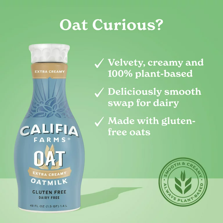 Califia Farms Extra Creamy Oat Milk - 48 fl oz