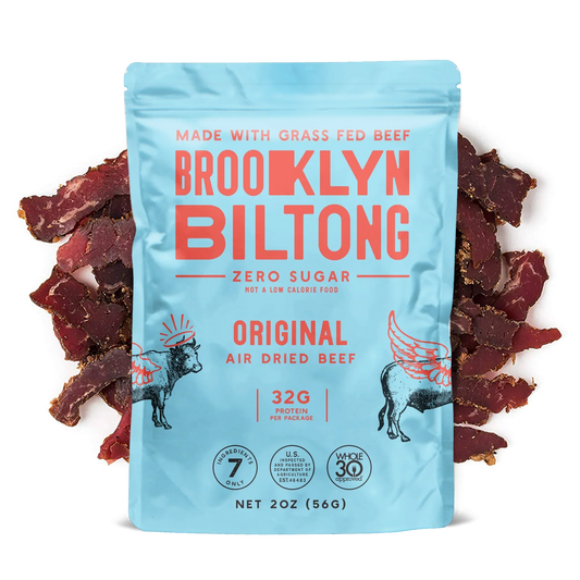 2oz Original Grass Fed Biltong Tender Jerky