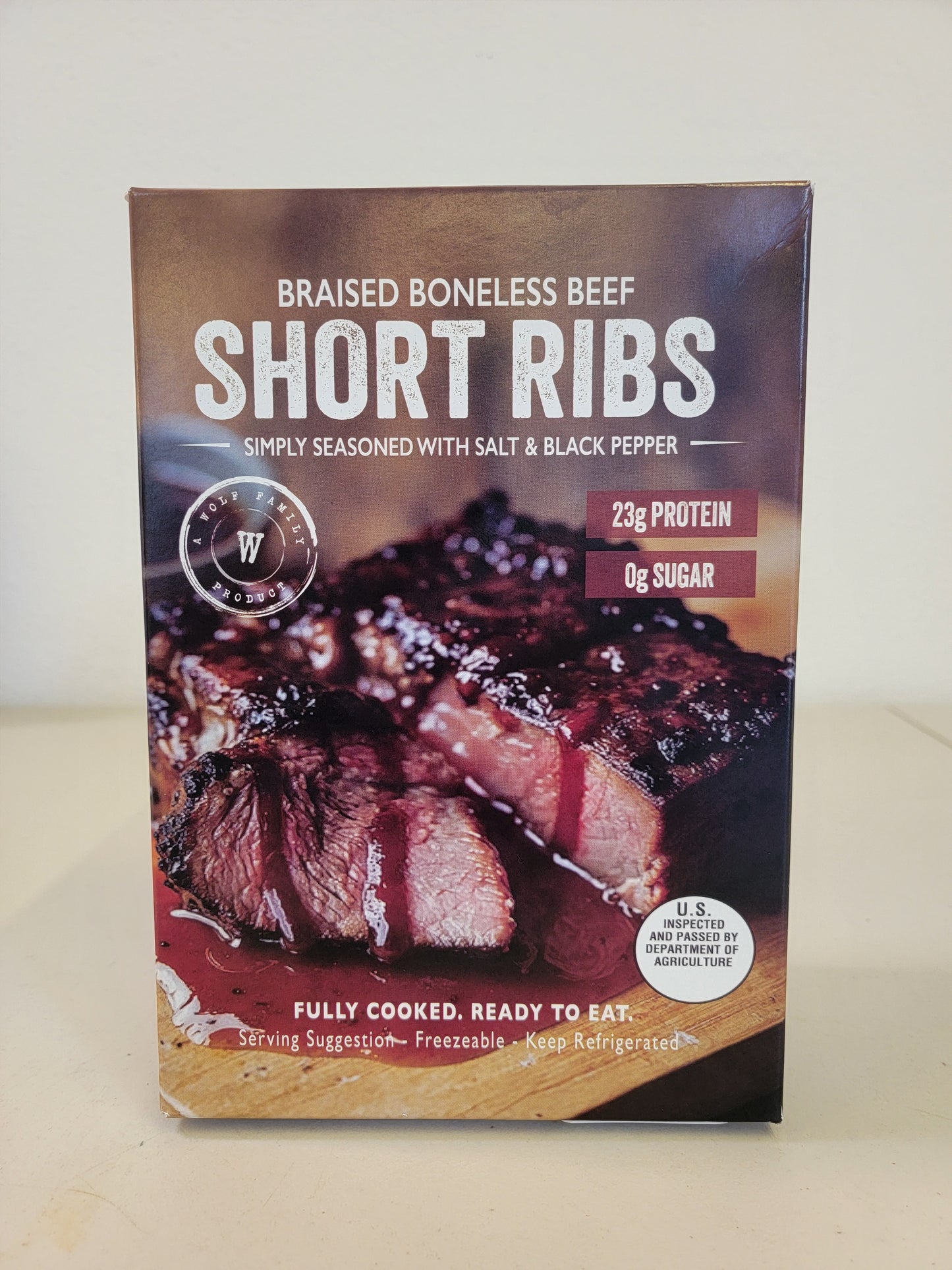 Braised Boneless Beef Short Ribs