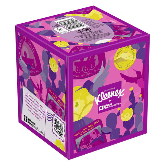 Kleenex Soothing Lotion Facial Tissue, 3-Ply, 85-count, 12-pack