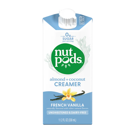 Nutpods Unsweetened French Vanilla, Almond + Coconut Creamer, 11.2 oz