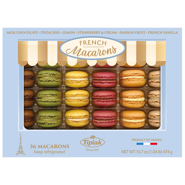 Tipiak French Macarons, 36 ct