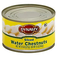 Dynasty Sliced Water Chestnuts, 8 oz