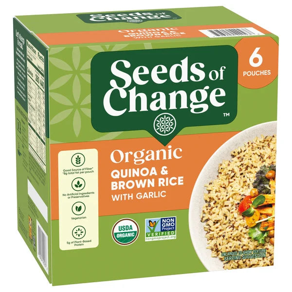 Seeds of Change Organic Quinoa and Brown Rice, 8.5 oz, 6 ct