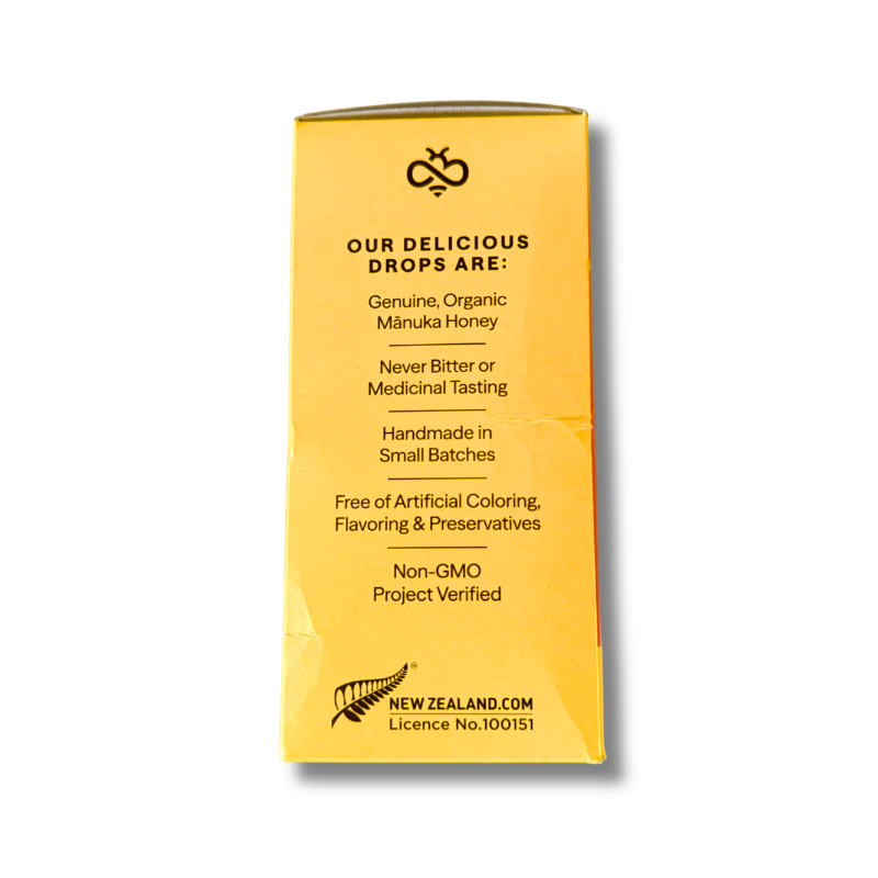 Wedderspoon Organic Manuka Honey Lemon Drops, 60-count