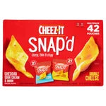 Cheez-It Snap'd Crackers Variety Pack 42 ct, .75 oz