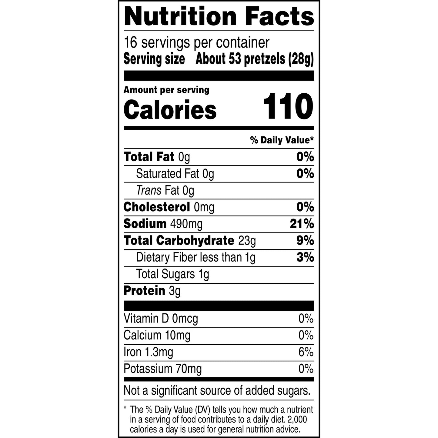 Rold Gold Original Pretzel Sticks, 16 oz