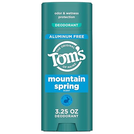 Tom's of Maine Mountain Spring Deodorant Stick, 3.25 oz
