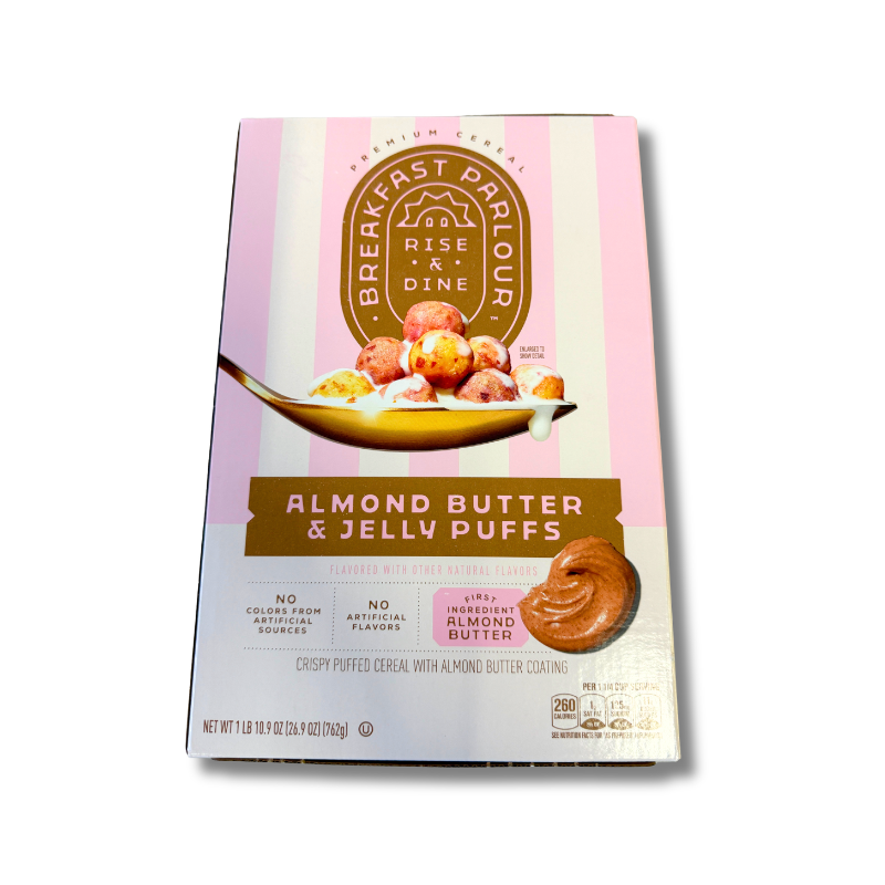 Breakfast Parlour Almond Butter & Jelly Cereal, 26.9 oz