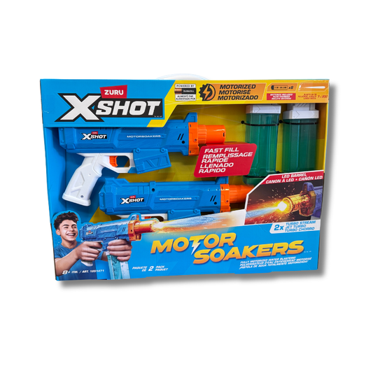 X-Shot Motor Soakers 2 Pack