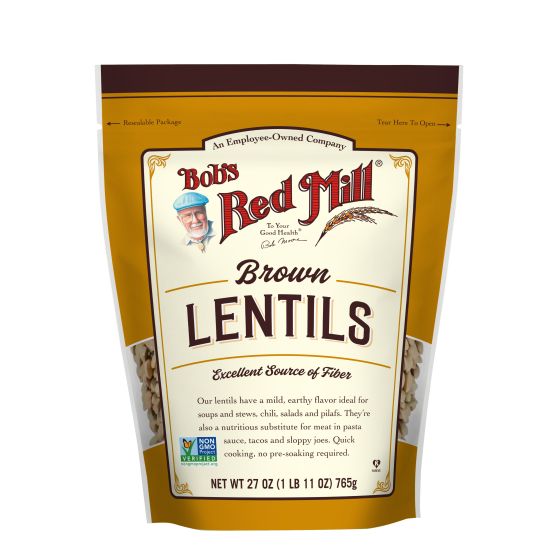 Bob's Red Mill Lentils Brown, 27 oz