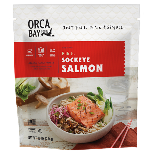 Orca Bay Sockeye Salmon Fillets