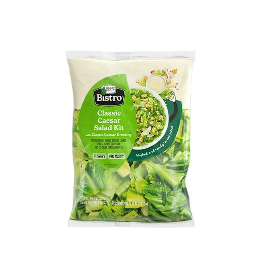 Ready Pac Bistro Classic Caesar Salad Kit Bag, with Classic Caesar Dressing, 10 oz