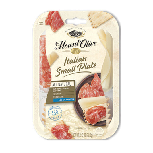 FRATELLI BERETTA Italian-Plate Mount Olive Rustico Salami, Fontina, Crackers