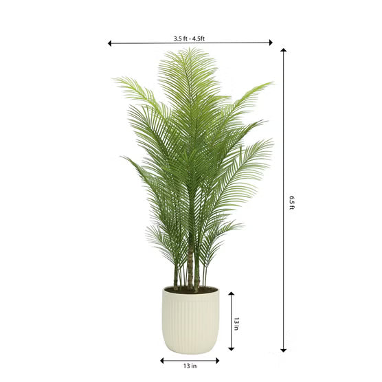 Faux 6.5' Palm Tree*