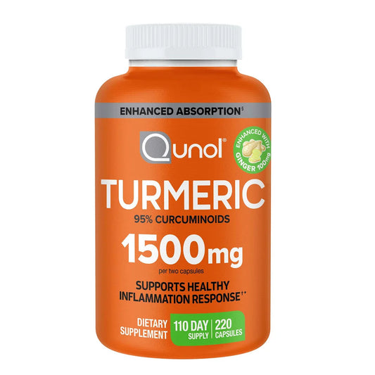 Qunol Turmeric 1500 mg, 220 Capsules Item 1812167